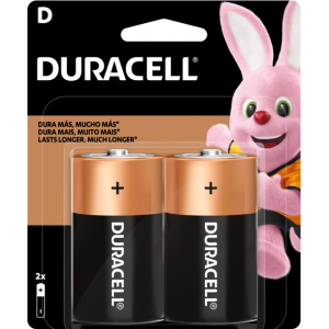 Duracell Bateria D-2 Pilas