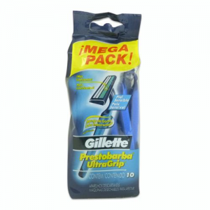 Gillette Prestobarba UltraGrip Bolsa 10S