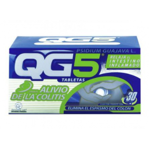 QG5 Tratamiento para Colitis 30 tabletas