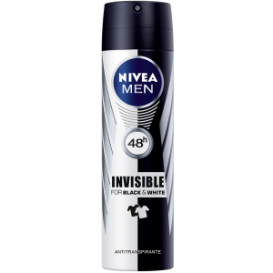 Nivea Men Deo Spray Invisible Black & White 150 ml