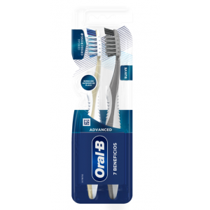 Oral B Cepillo Dental 7 Beneficios Lleve 2 pague 1