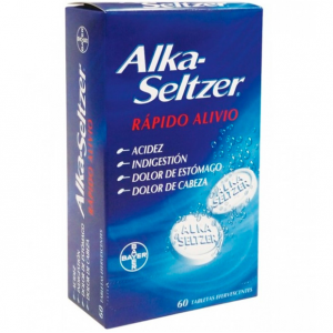 Alka-Seltzer 60 tabletas