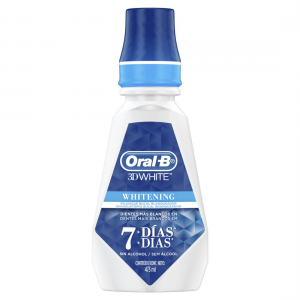 Oral B Enjuague Bucal 3Dwhite Blanqueador 473 ml