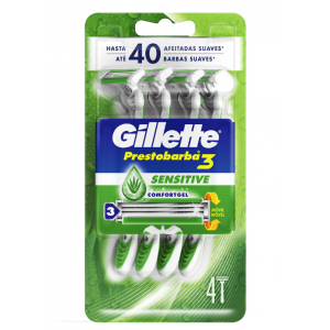 Gillette Prestobarba3 Sense Protec 4 unidades