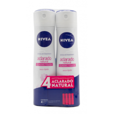 Nivea 4 Pack Deo Spray Aclarado Natural 150 ml
