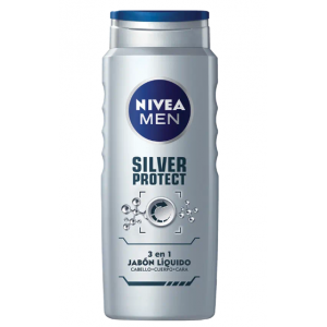 Nivea Shower Silver Protect 500 ml