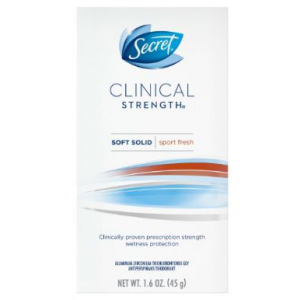 Secret Desodorante Clinical Soft Solid Sport Fresh 45g