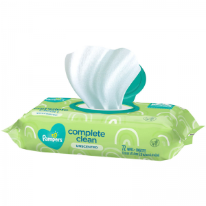 Pampers Toallitas Complete Clean Natural 72 unidades