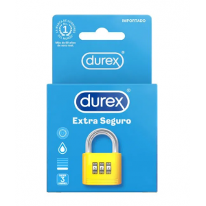 Durex Extra Seguro, 3 Unidades