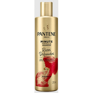 Pantene Shampoo Minute Miracle Rizos Definidos, 270 ml