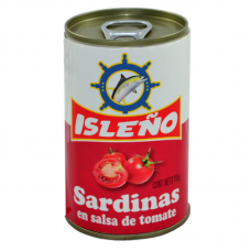 Isleño Sardina en Salsa, 155 gr