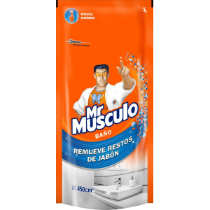 Mr Musculo Limpiador Baño Doy Pack, 500 ml