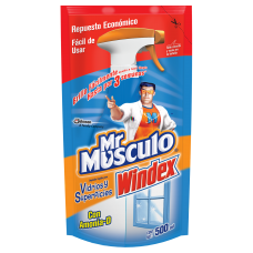 Mr Musculo Vidrios Limpiador Doyp Pack, 500 ml