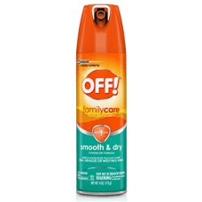 OFF! Repelente Aerosol Family Smooth & Dry, 4 oz