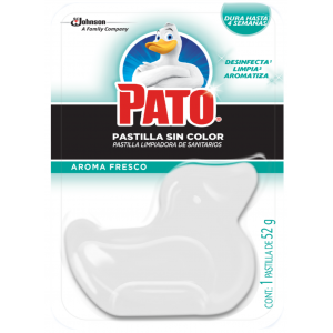 PATO Pastilla Figura Pato Con Aroma sin Color, 52 gr