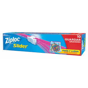Ziploc Slider Grande, 10 Unidades