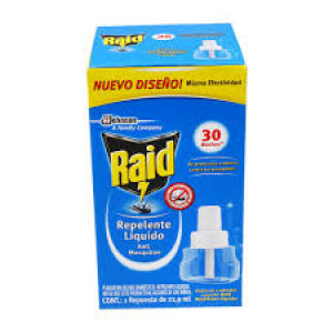 Raid Liquido Electrico 30N Repuesto, 21.9 ml