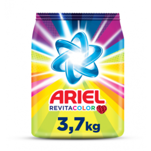 Ariel Revitacolor Detergente En Polvo, 3,7 kg