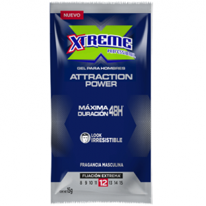Xtreme Attraction Sachet Gelatina para Cabello, 180/15 g