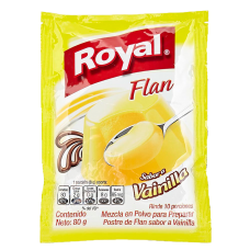 Royal Flan Vainilla, 80 gr