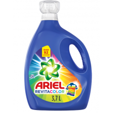Ariel Detergente Liquido Revitacolor, 3.7 L