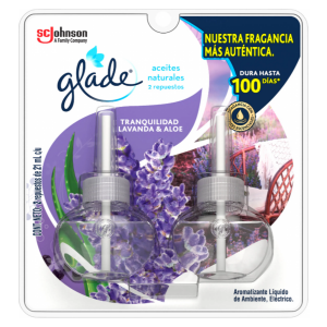 Glade PISO Repuesto Lavanda y Aloe 2 Unidades, 42 ml