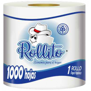 Rollito Papel Higienico 1000 Hojas Individual