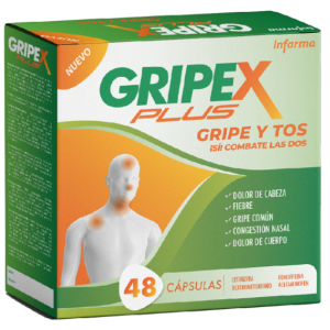 Gripex Plus, Dispensador 48 Tabletas