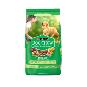 Dog Chow Cachorro Extra Life Mediano, 20 kg (44 lb)