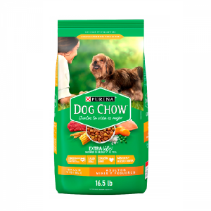 Dog Chow Adulto Extra Life Minis, 7.5 kg (16.5 lb)