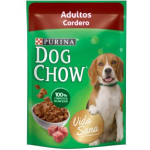 Dog Chow Pouch Adulto Cordero, 100 g (3.5 oz)