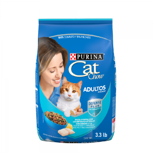 Cat Chow Adulto Defense Plus, Pescado 1.5 kg (3.3 lb)