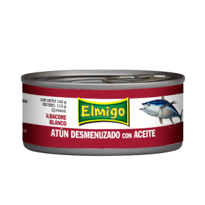 Elmigo Atun Flaked Tuna Con Aceite, 142 gr