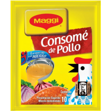 Maggi Consome de Pollo Ristra 12 Unidades, 10 g