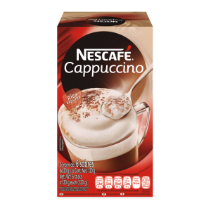 Nescafe Cappuccino Original Display 6 Sachet, 20 g