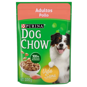 Dog Chow Pouch Adulto Pollo, 100 g (3.5 oz)