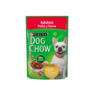 Dog Chow Pouch Adulto Pollo y Carne, 100 g (3.5 oz)