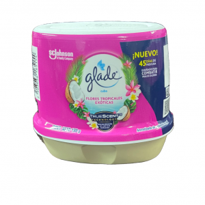 Glade Cubo Flores Tropicales, 180 gr