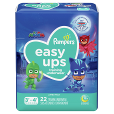 Pampers Easy Ups Training Underwear Boys Size 5, 3T-4T 22 Conteo