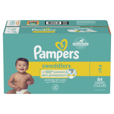 Pampers Swaddlers Active Baby Diaper Size 2, 84 Unidades