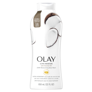 Olay Body Wash Ultrahumentante Con Aceite de Coco, 650 ml