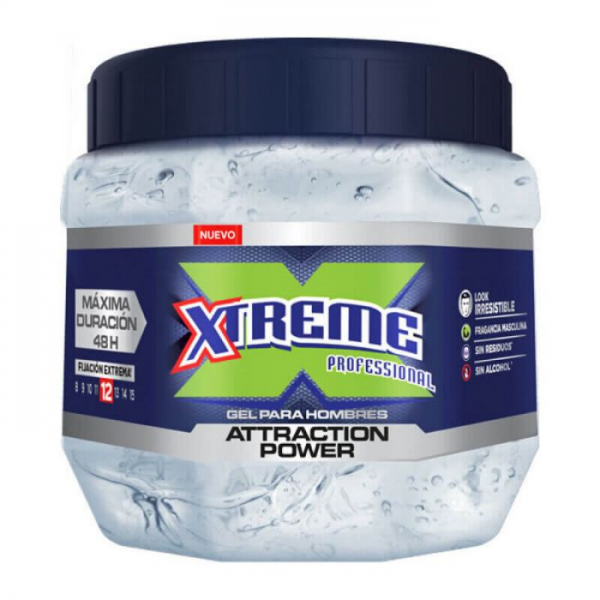Xtreme Gelatina para Cabello Attraction, 12/250 g