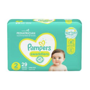 Pampers Swaddlers Pañal Talla S2 4x1x29 Unidad