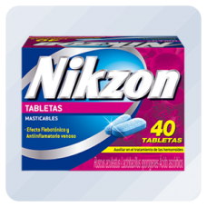 Nikzon 40 Tabletas Masticables