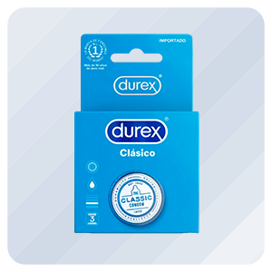 Durex Clasico, 3 Unidades