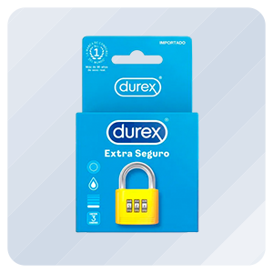 Durex Extra Seguro, 3 Unidades