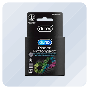 Durex Placer Prolongado, 3 Unidades