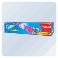 Ziploc Slider Grande, 10 Unidades