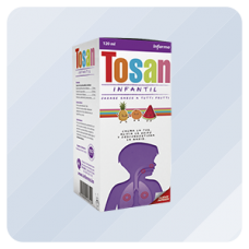 Tosan Infantil Tutti Frutti Frasco, 120 ml