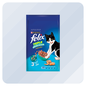 Felix Adulto Triple Delicious Mar, 1.5 kg (3.3 lb)